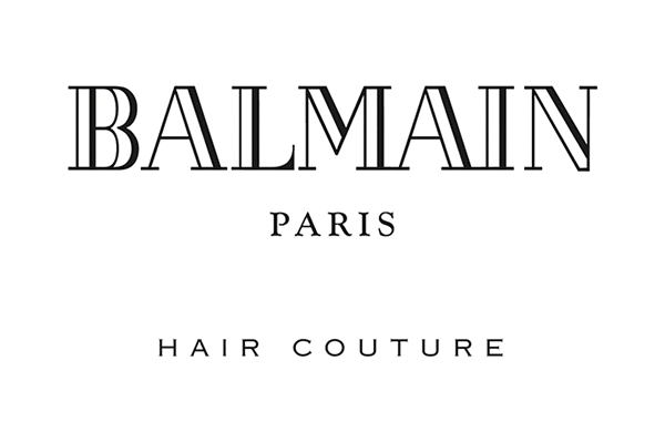 Logo Balmain Hair Couture
